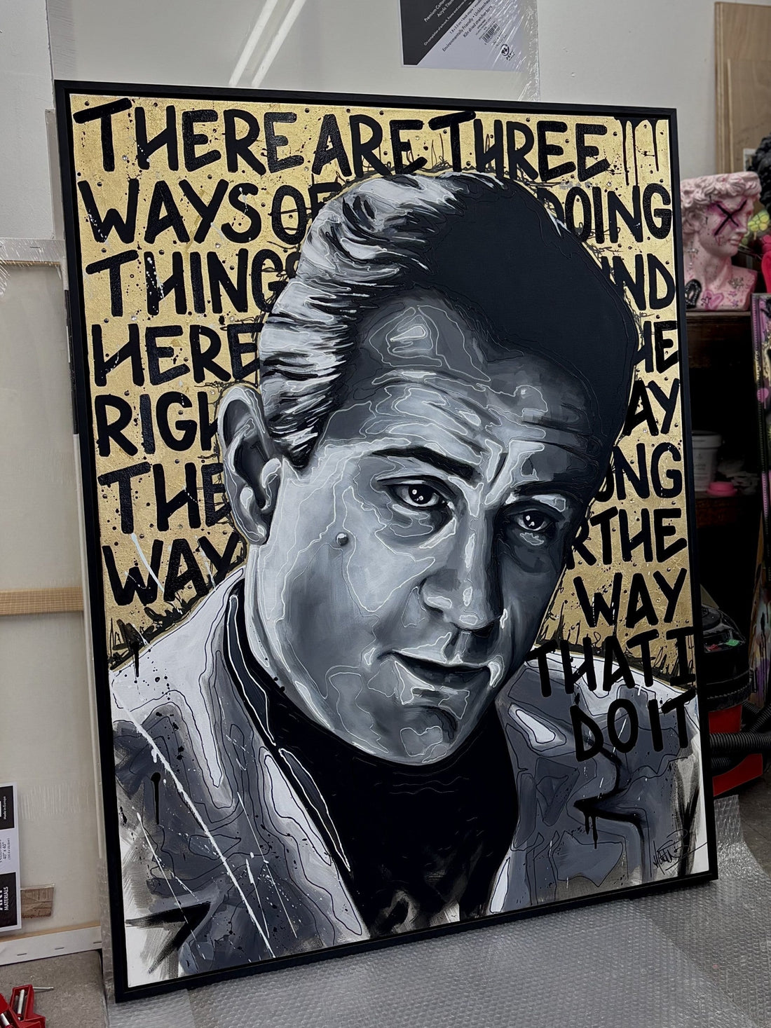 ROBERT DE NIRO – Hayley's take of the Legend thru Paint