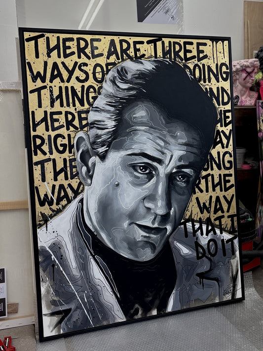 ROBERT DE NIRO – Hayley's take of the Legend thru Paint