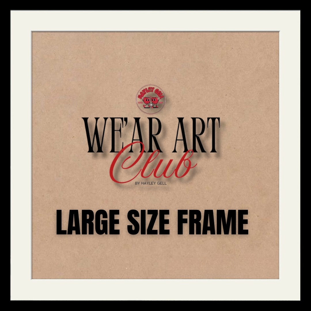 WE'AR ART BLACK FRAME - We'ar Art (Frame Only)