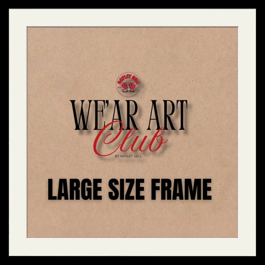 WE'AR ART BLACK FRAME - We'ar Art (Frame Only)