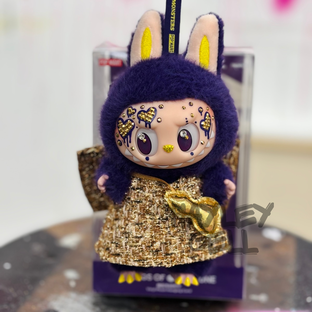 'Purple Reign' - Art Wings of Fortune Labubu