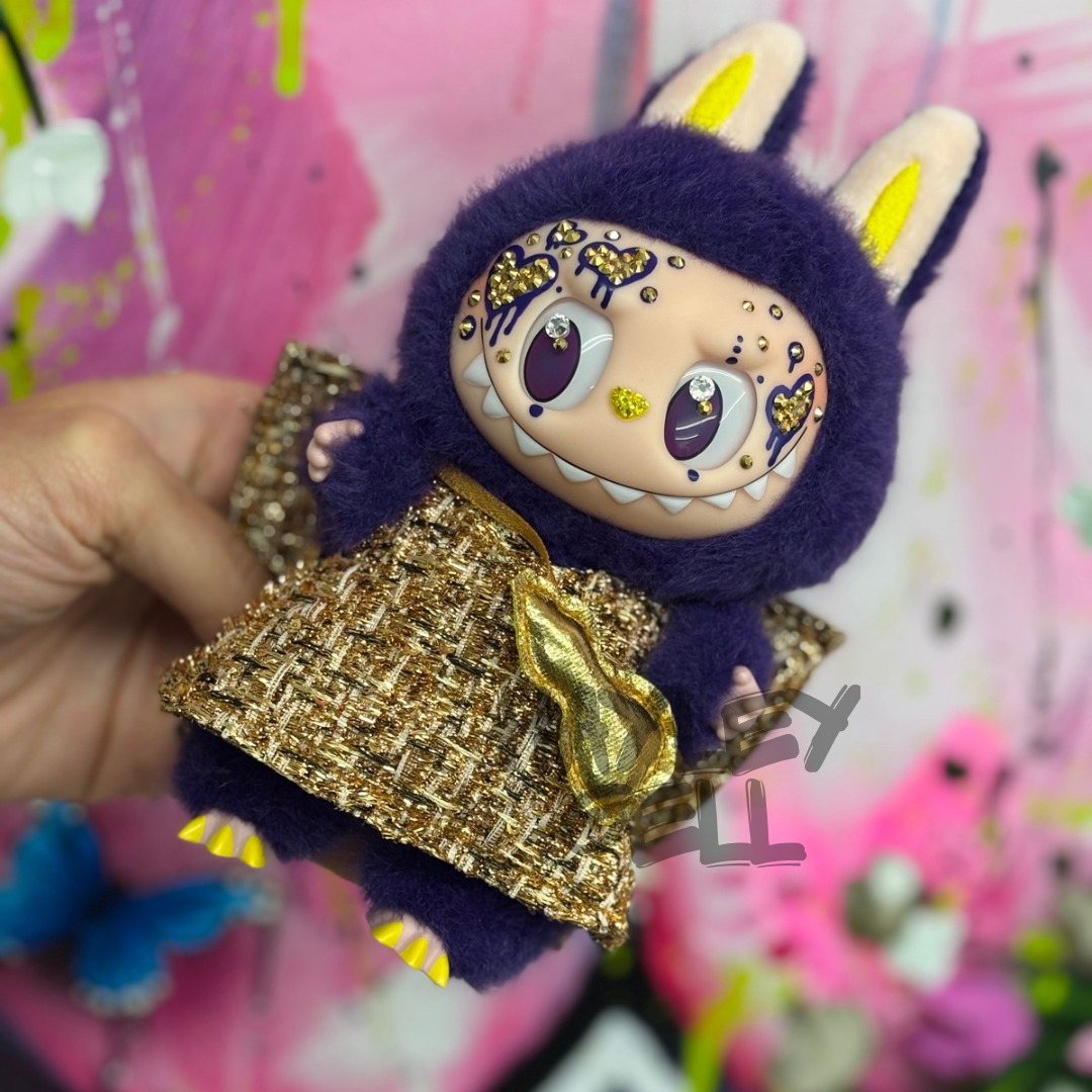 'Purple Reign' - Art Wings of Fortune Labubu