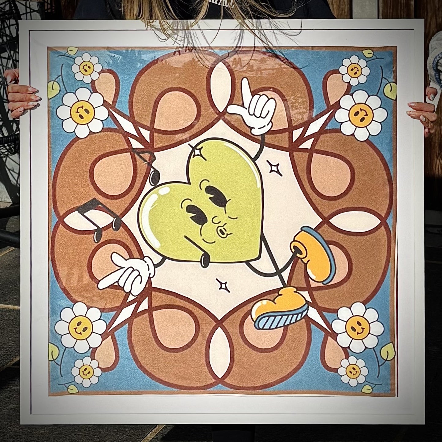 LARGE -We'ar Art (Frame Only)