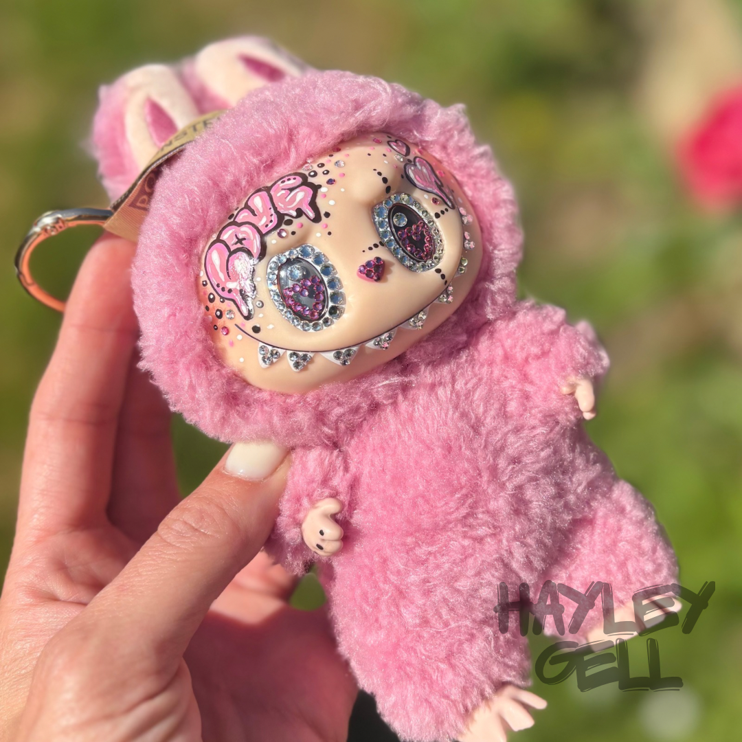 'Loved Up!' custom Labubu