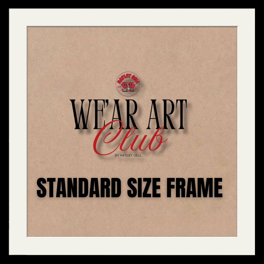 WE'AR ART BLACK FRAME - We'ar Art (Frame Only)