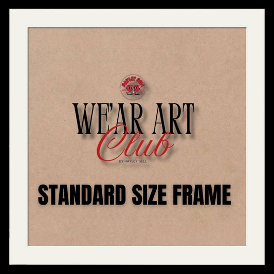 WE'AR ART BLACK FRAME - We'ar Art (Frame Only)