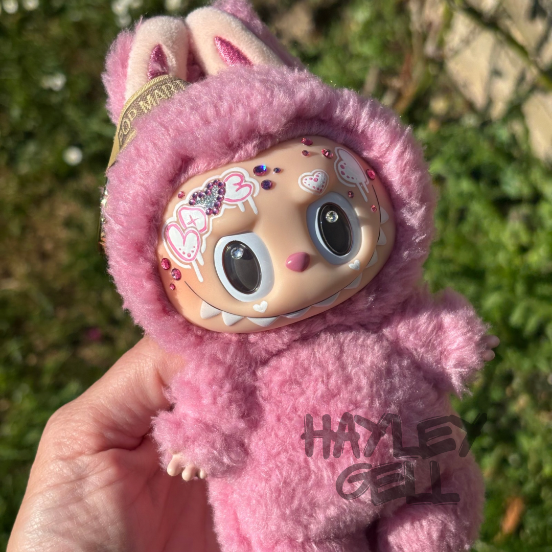 'Bubble Trouble' - Custom Art Labubu