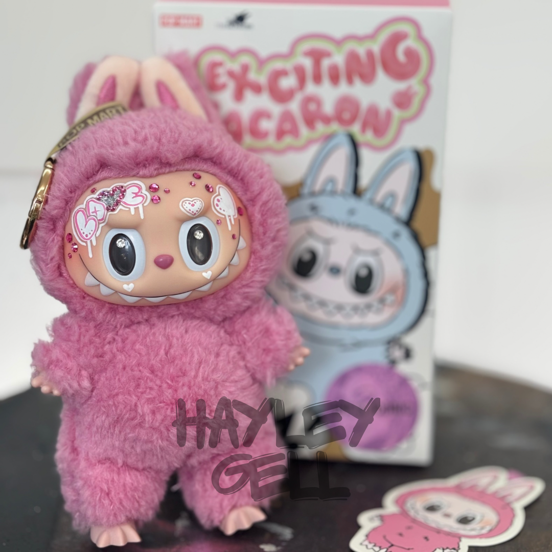 'Bubble Trouble' - Custom Art Labubu