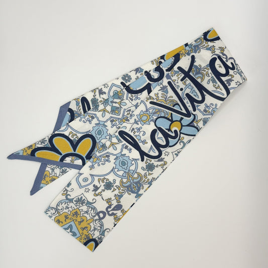 'La Vita è Bella' Silk Twill