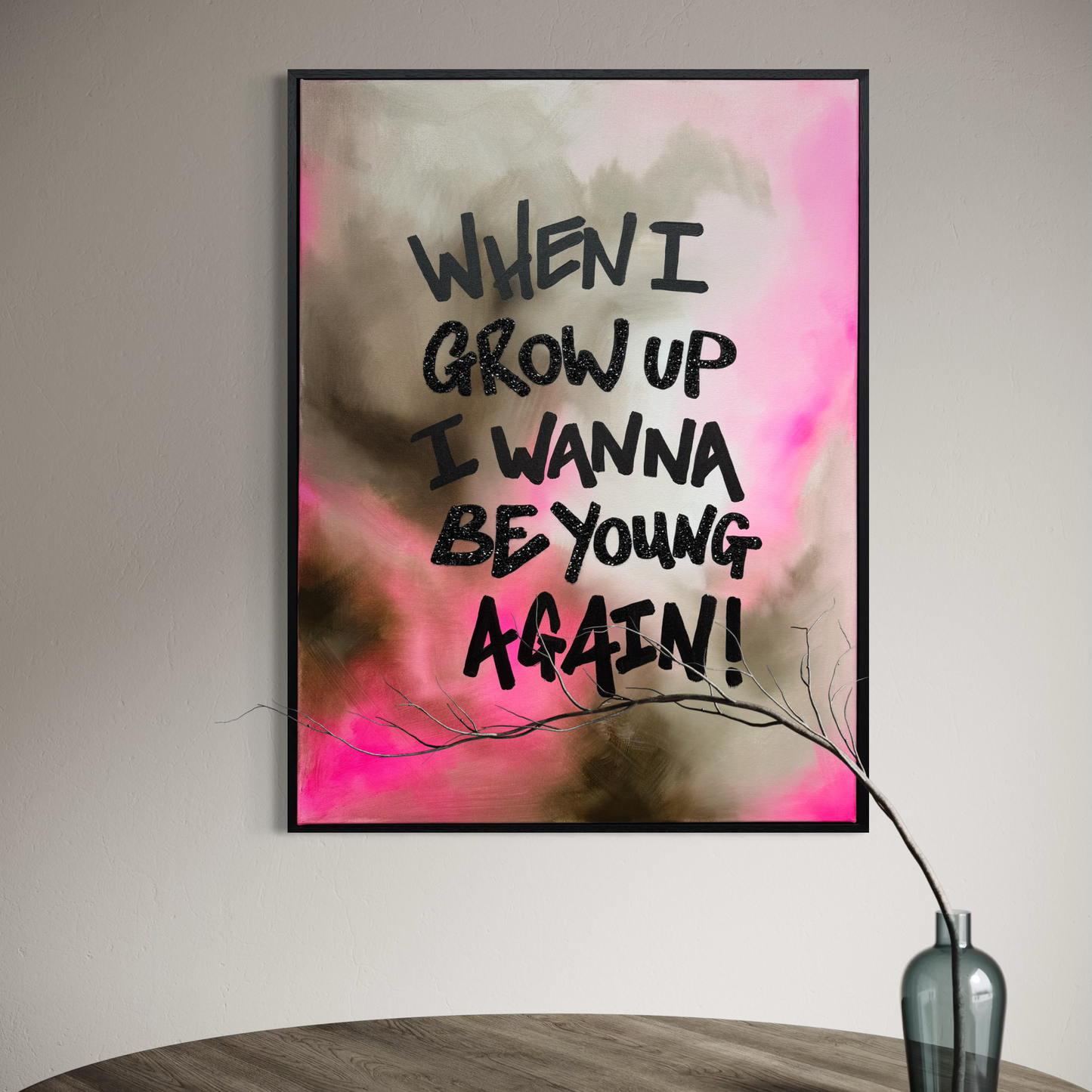 "When I Grow Up, I Wanna Be Young Again" - Present Tense