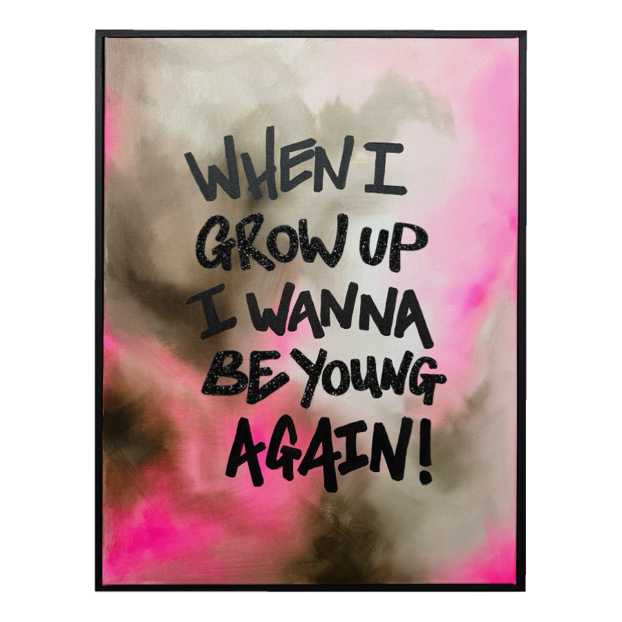 "When I Grow Up, I Wanna Be Young Again" - Present Tense