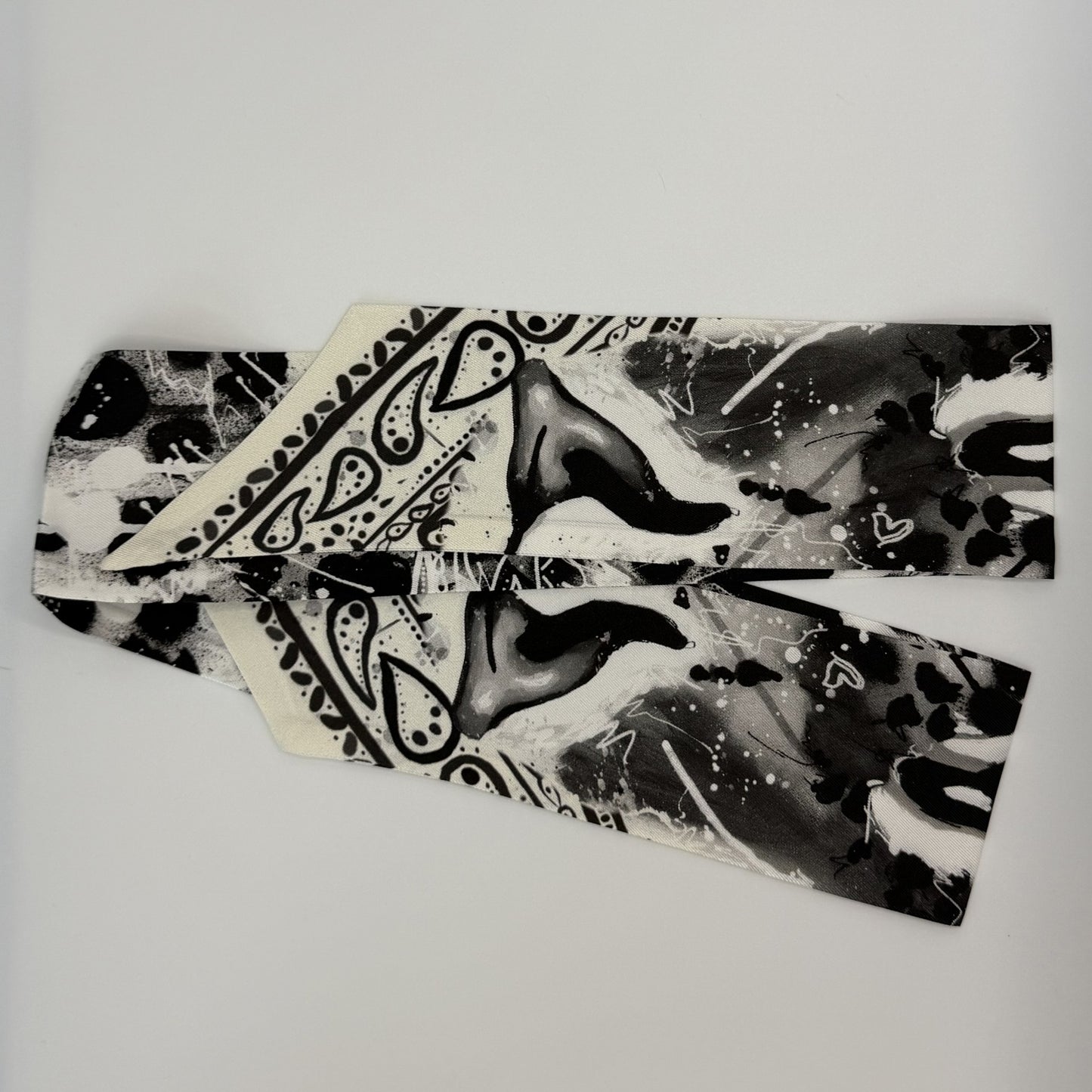 'Fierce at He'Art' Silk Twill