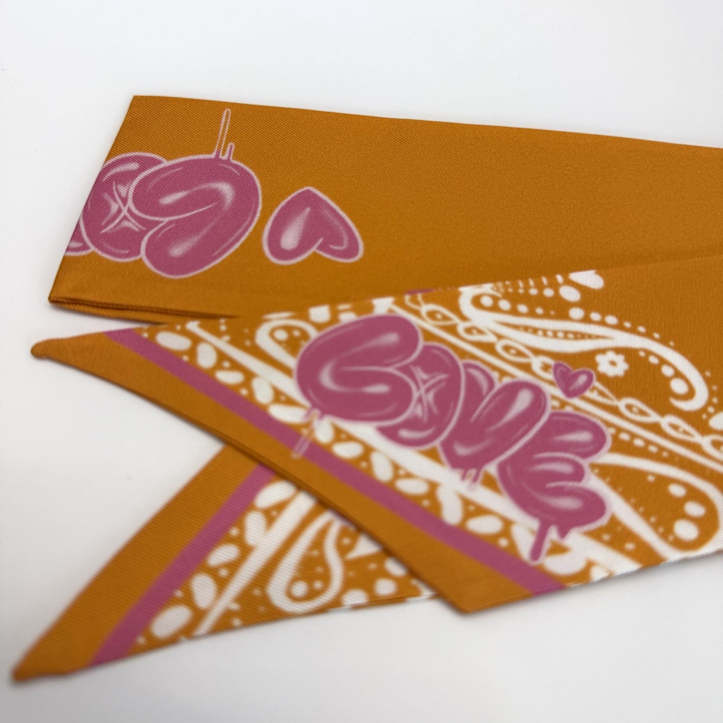 'First Love' Silk Twill