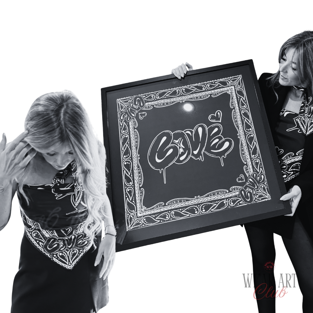 LOVE 2.0 We’ar Art Silk Scarf – Limited Edition