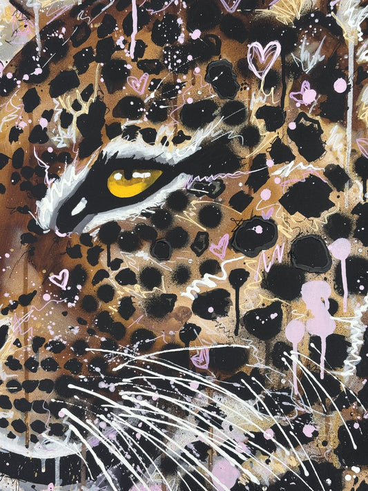 “Fierce at He’Art”  - "Wild At He'Art" (PRINT)