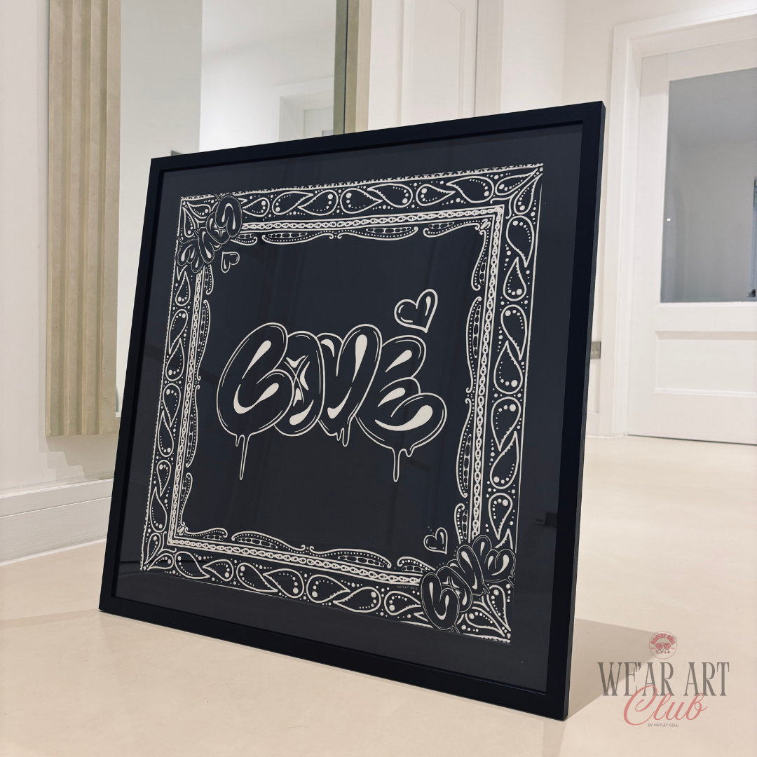 LOVE 2.0 We’ar Art Silk Scarf – Limited Edition