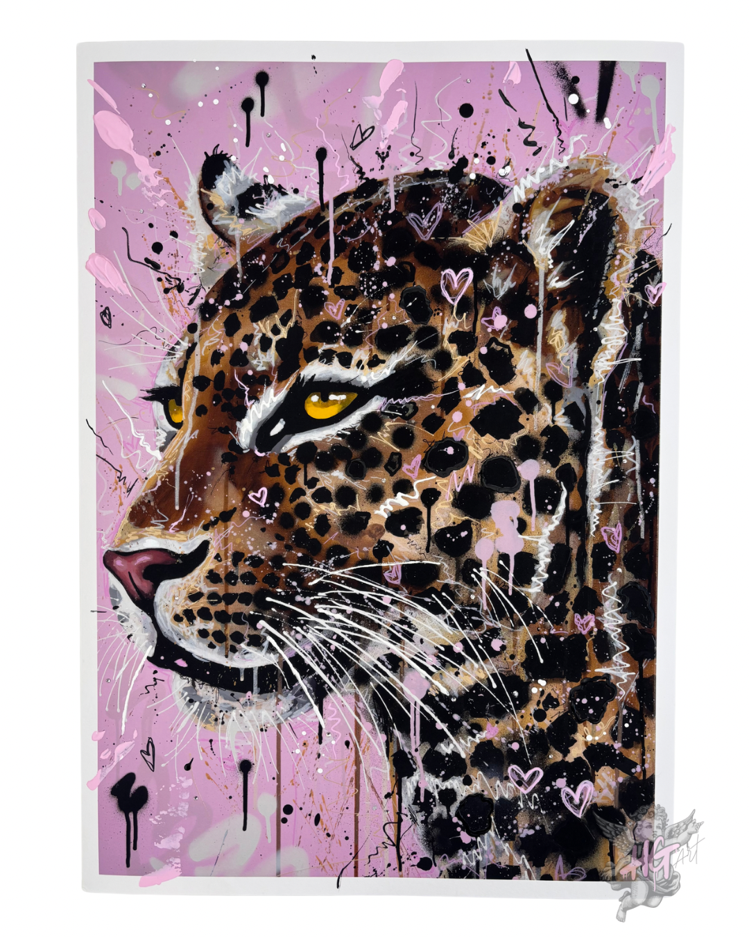 “Fierce at He’Art”  - "Wild At He'Art" (PRINT)