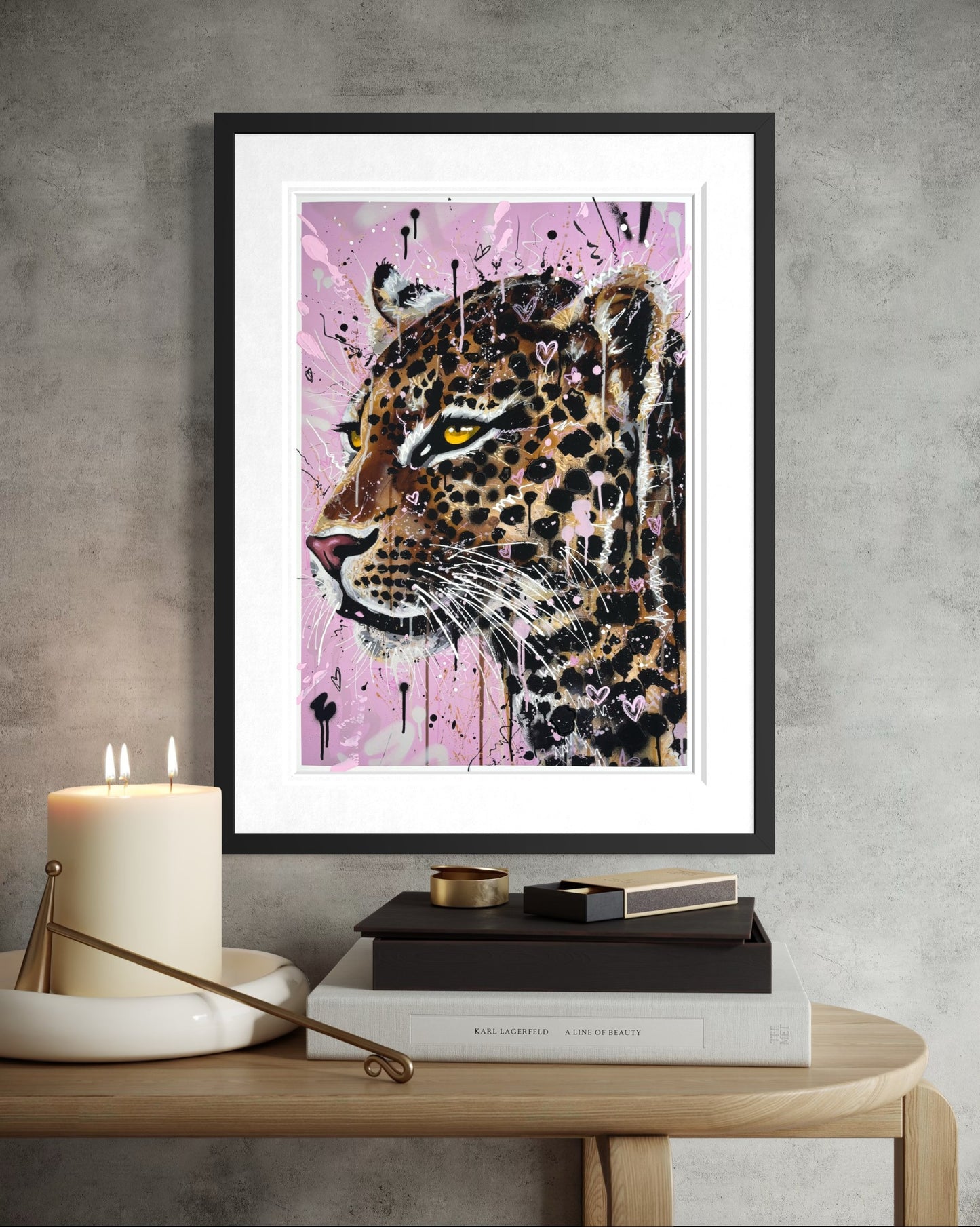 “Fierce at He’Art”  - "Wild At He'Art" (PRINT)