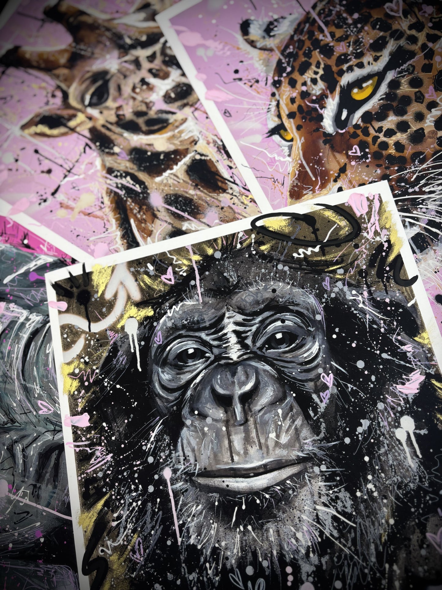 “Fierce at He’Art”  - "Wild At He'Art" (PRINT)