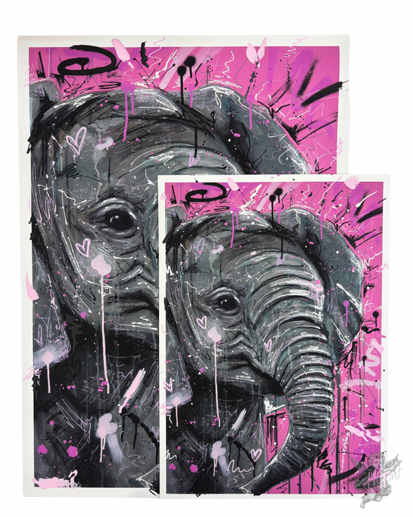 “Heavy He’Art”  - "Wild At He'Art" (PRINT)