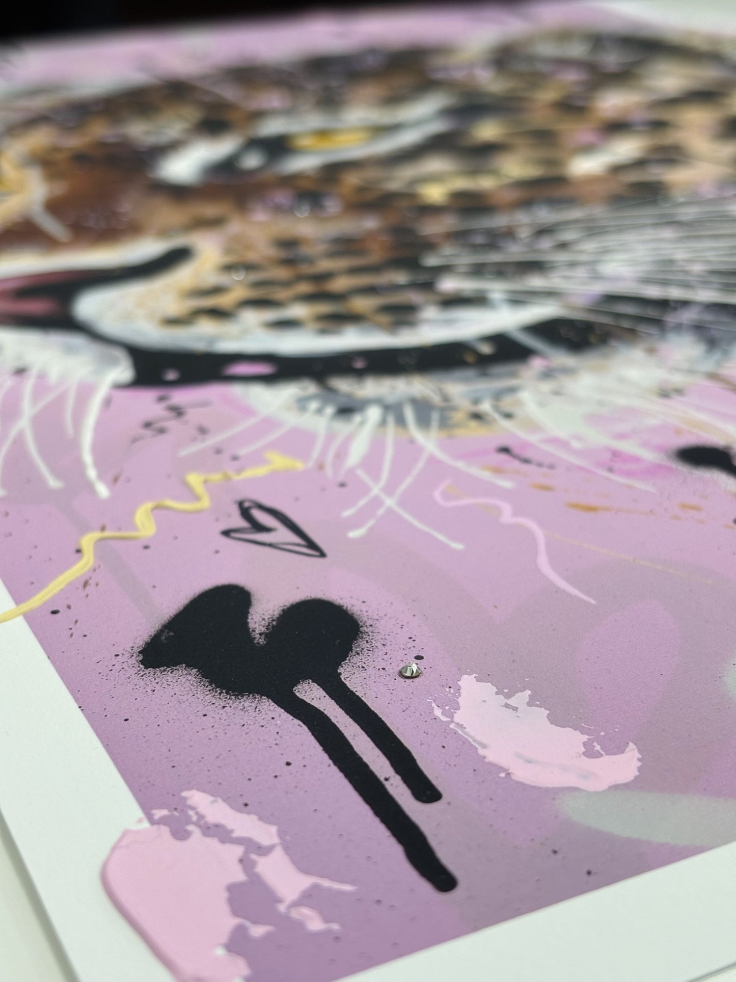 “Fierce at He’Art”  - "Wild At He'Art" (PRINT)