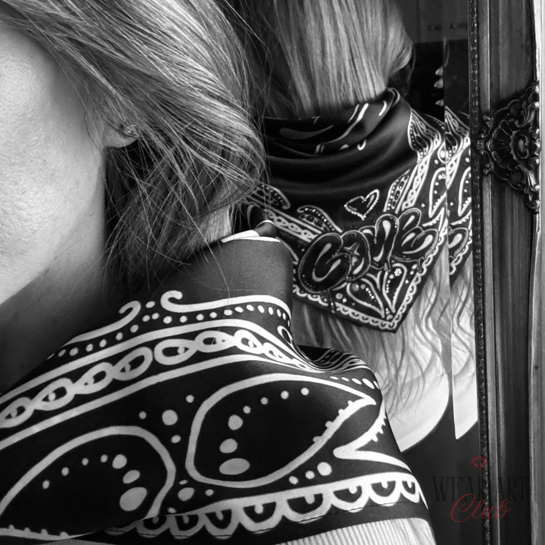 LOVE 2.0 We’ar Art Silk Scarf – Limited Edition