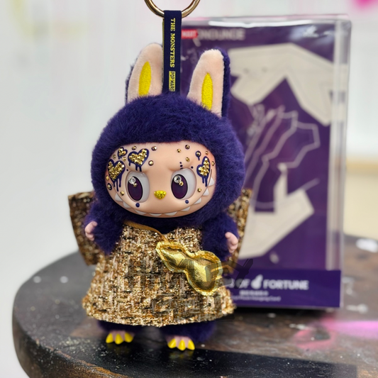 'Purple Reign' - Art Wings of Fortune Labubu