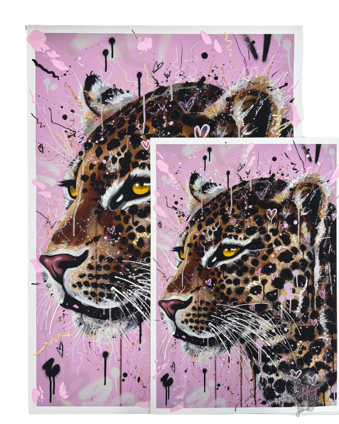 “Fierce at He’Art”  - "Wild At He'Art" (PRINT)