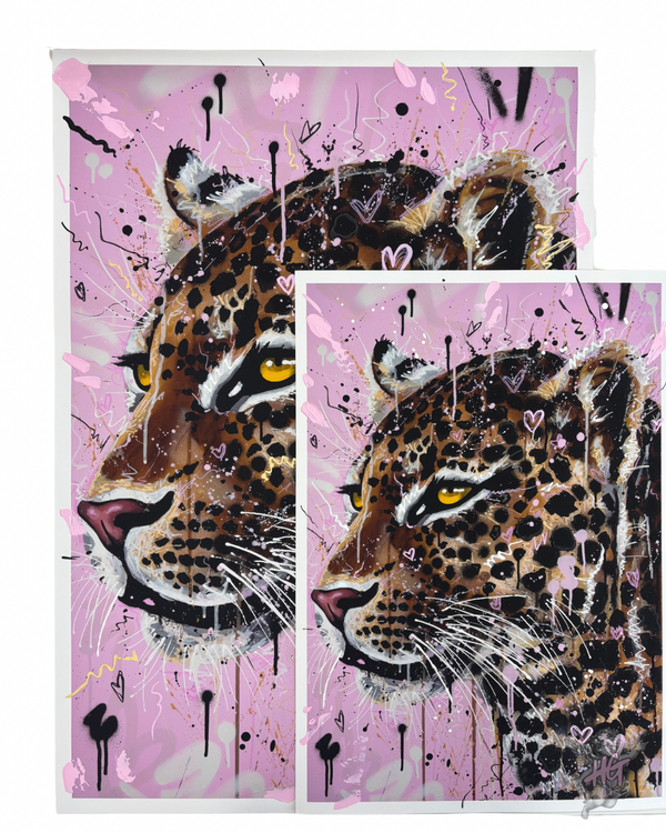 “Fierce at He’Art”  - "Wild At He'Art" (PRINT)