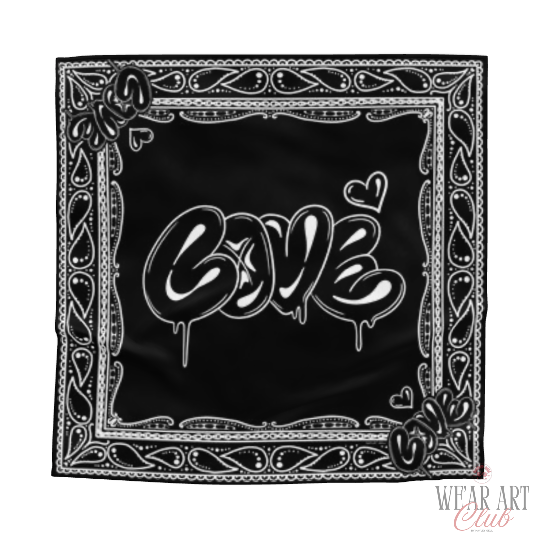 LOVE 2.0 We’ar Art Silk Scarf – Limited Edition