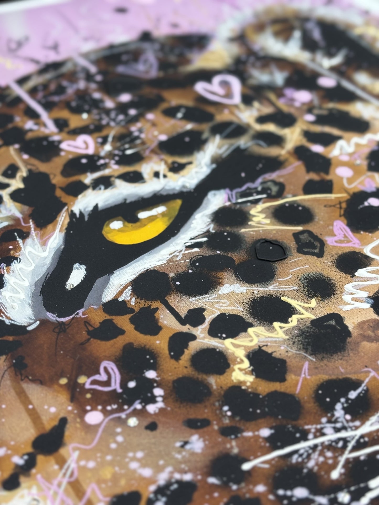 “Fierce at He’Art”  - "Wild At He'Art" (PRINT)