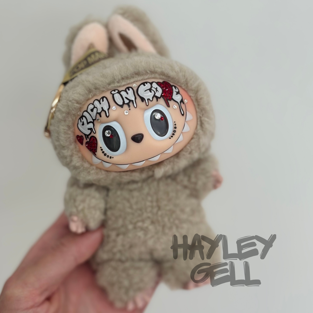 'Sweet Gold' - Custom Art Labubu
