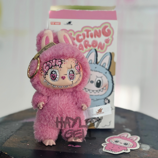 'Loved Up!' custom Labubu