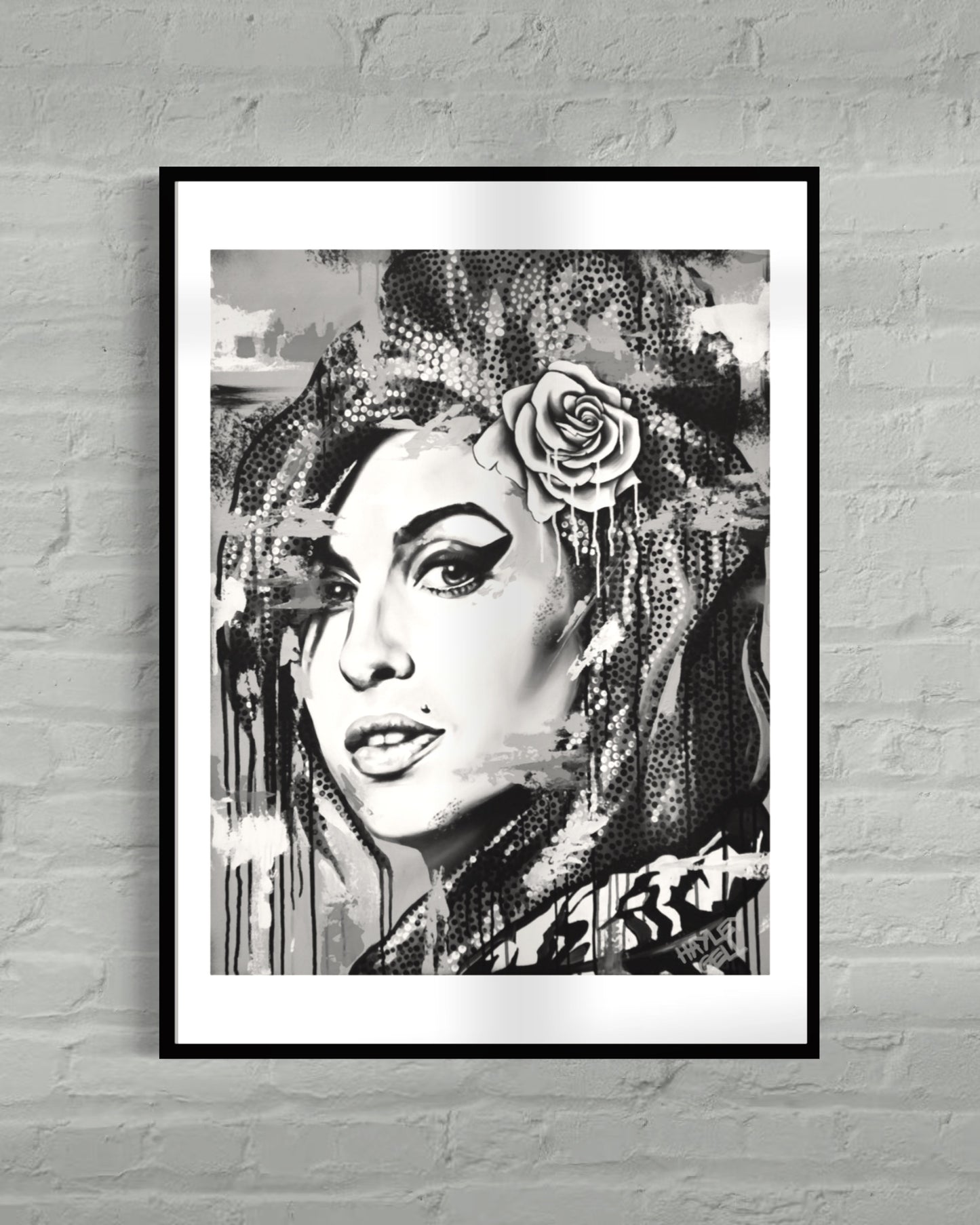 Amy Winehouse Portrait - Print