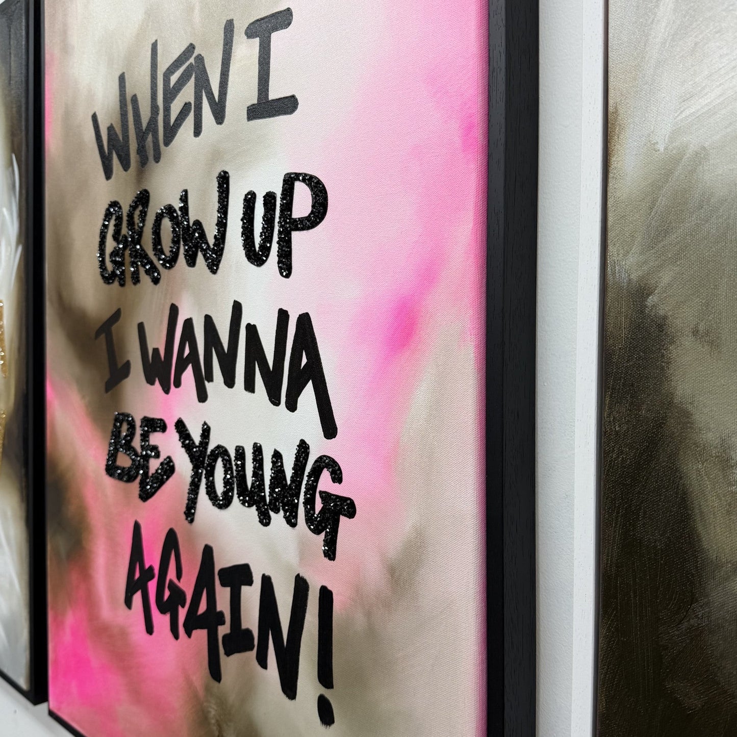 "When I Grow Up, I Wanna Be Young Again" - Present Tense