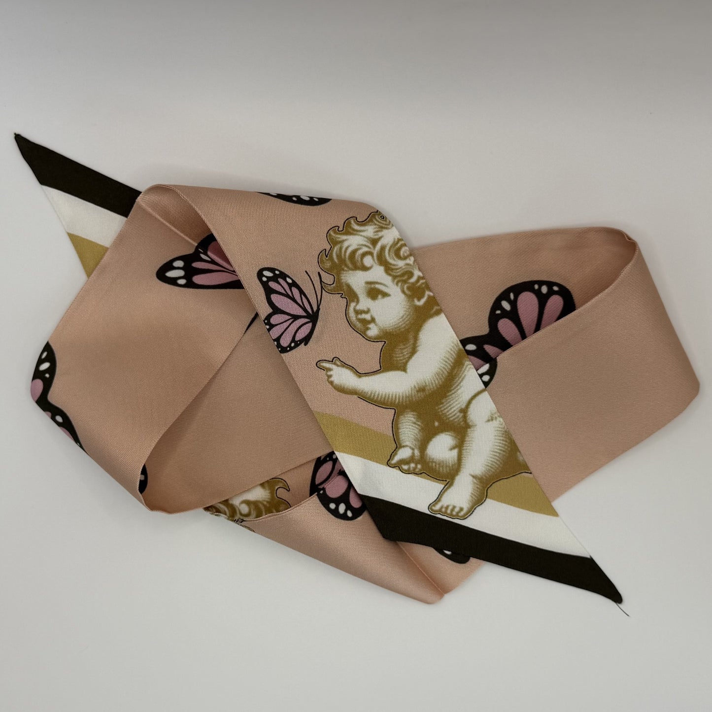 'Angel of Mine' Silk Twill