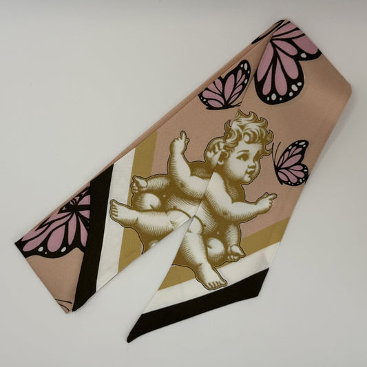 'Angel of Mine' Silk Twill