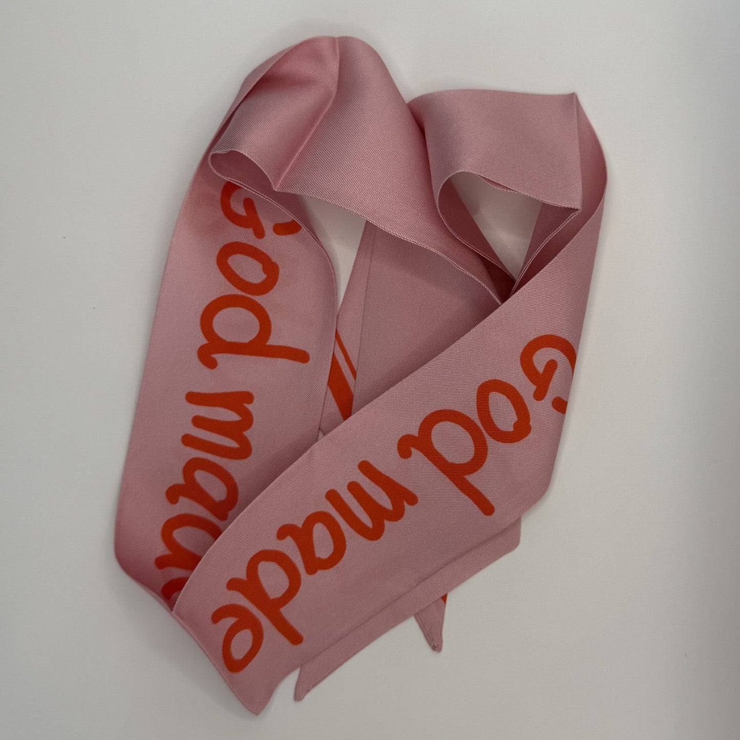 'god made me funky' Silk Twill