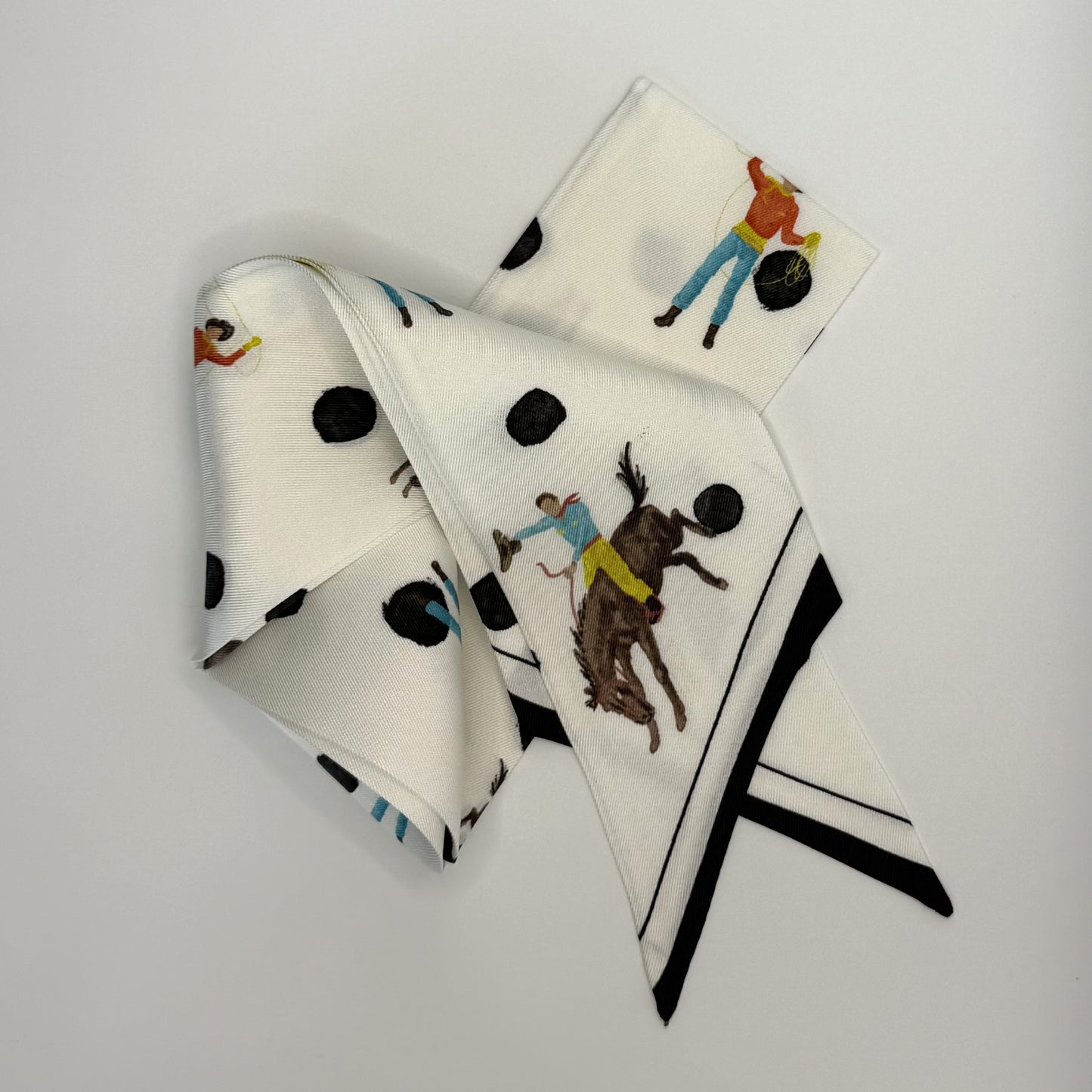 'Rodeo' Silk Twill