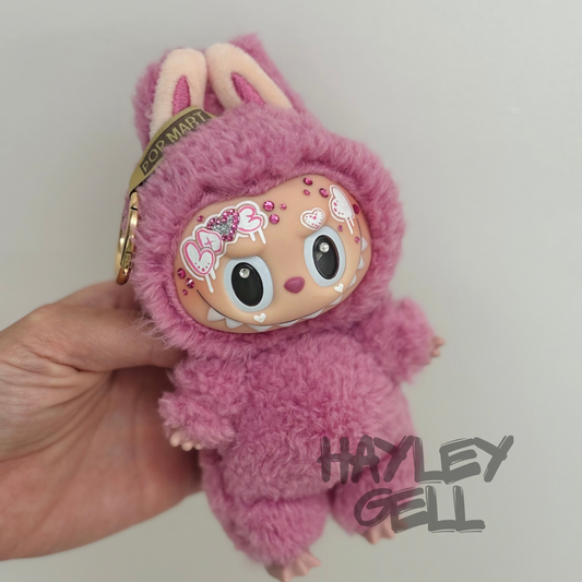 'Bubble Trouble' - Custom Art Labubu