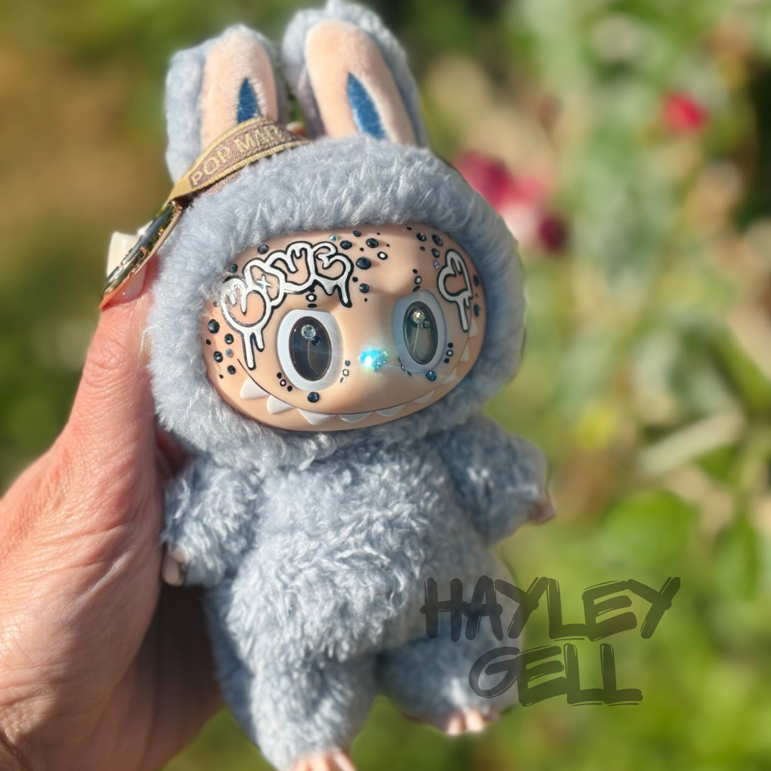'Heart Drop' - Custom Art Labubu