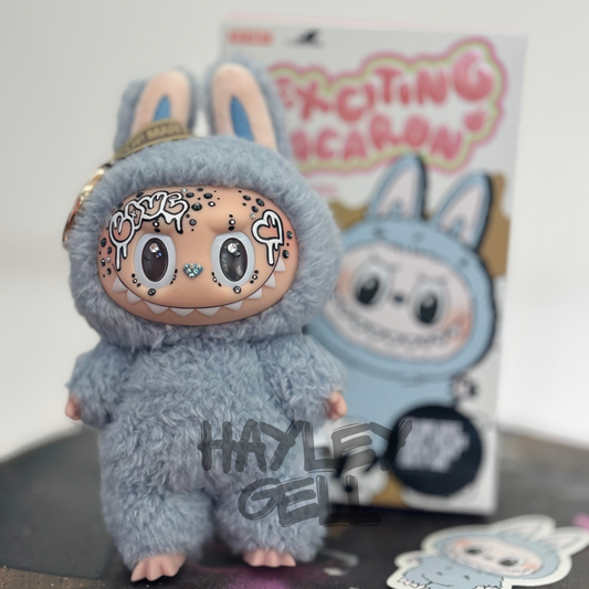 'Heart Drop' - Custom Art Labubu