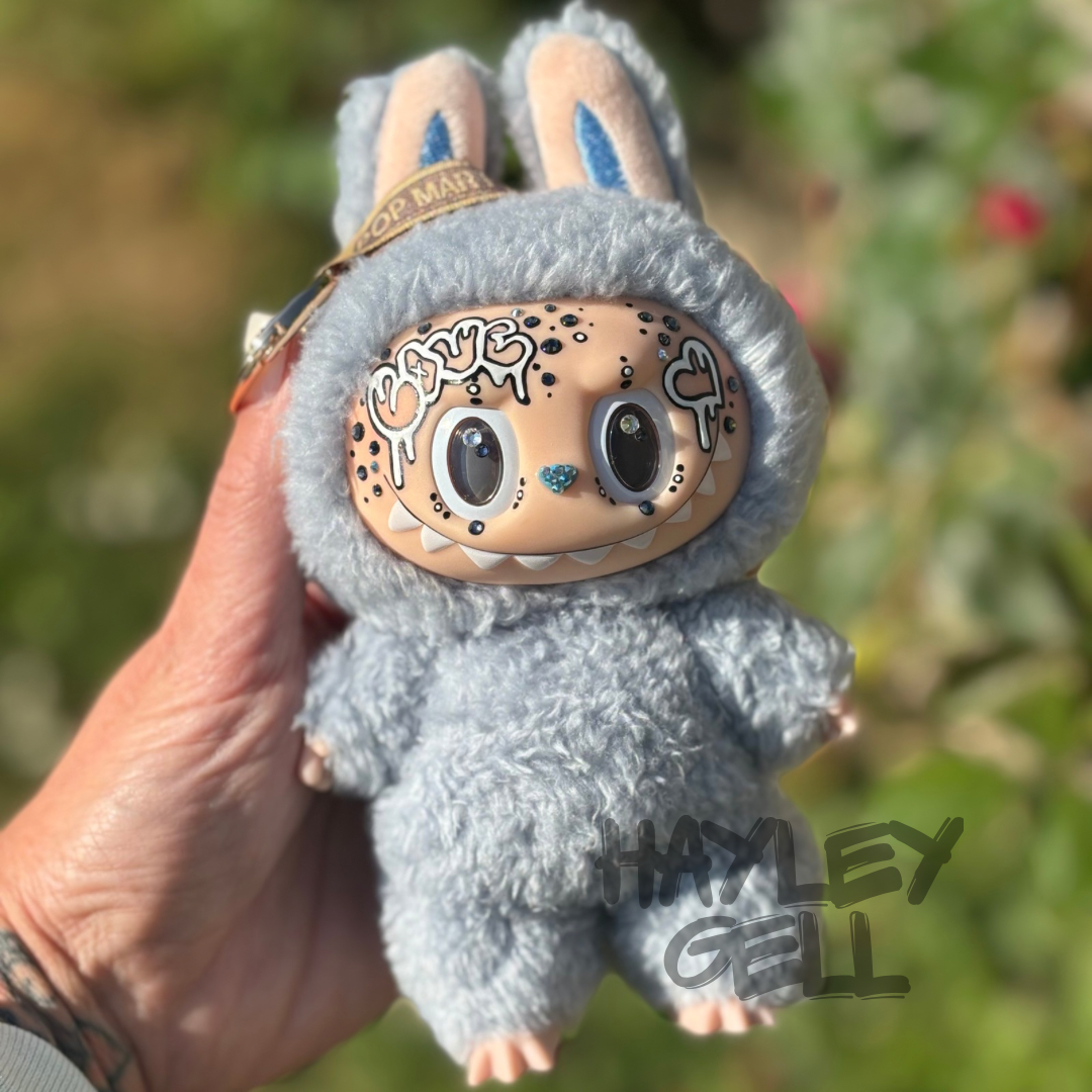 'Heart Drop' - Custom Art Labubu