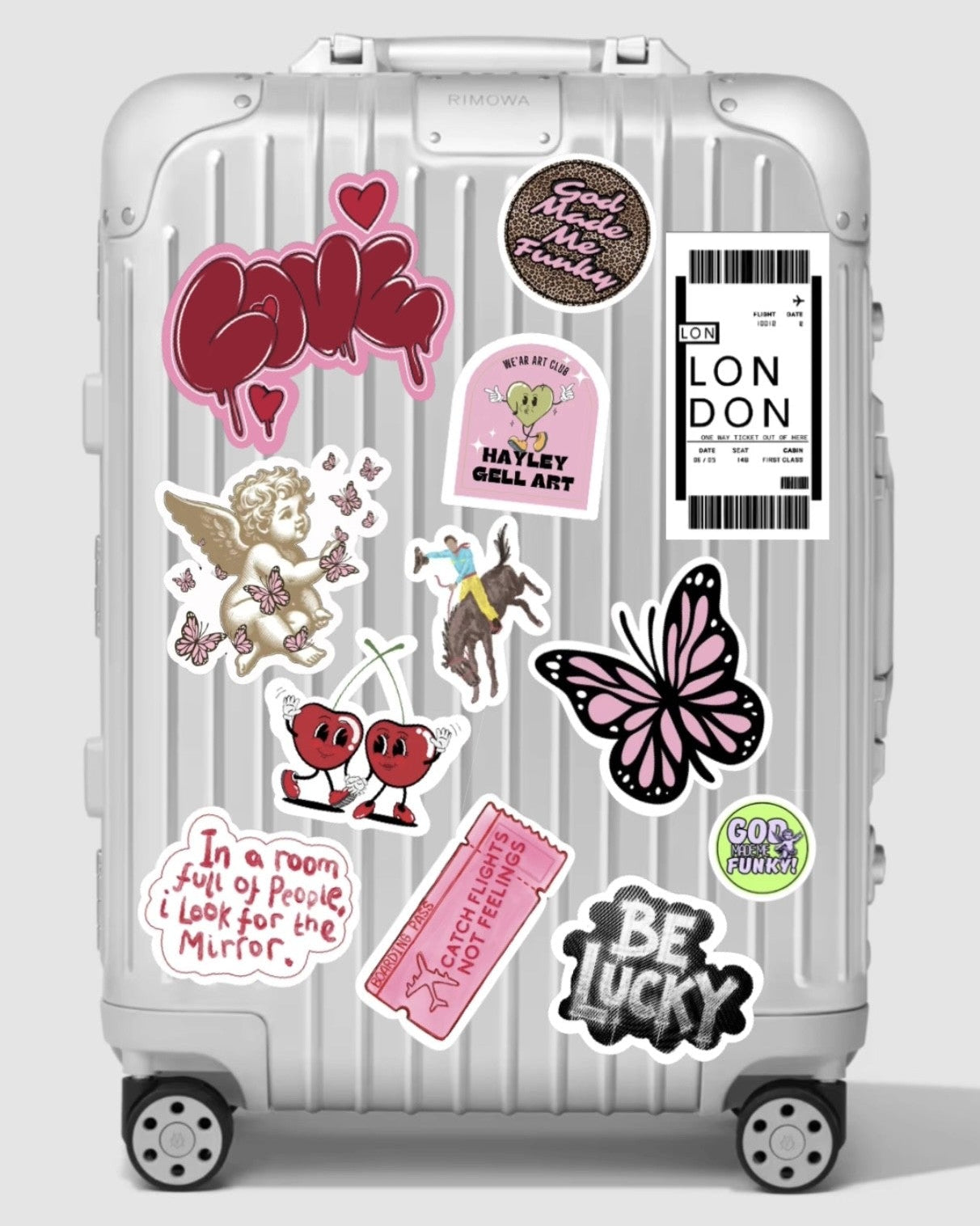 Catch flights, not feelings - Signature set